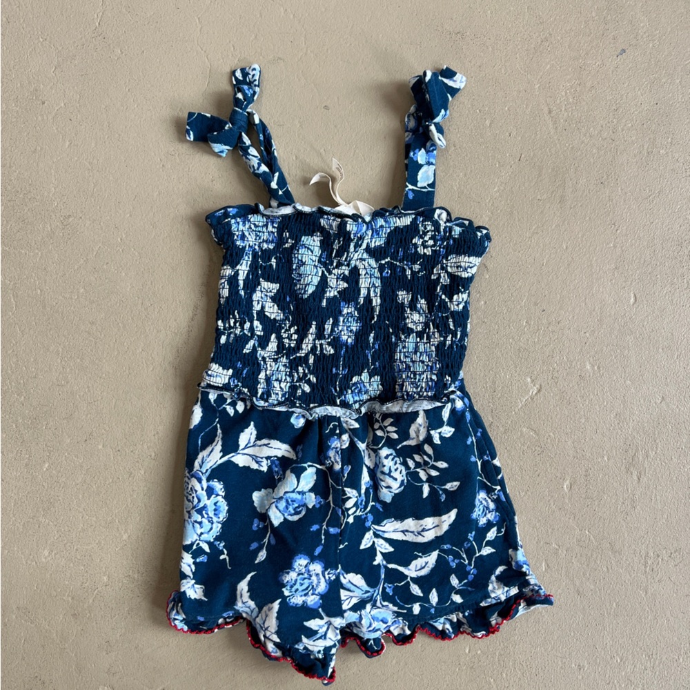 Matilda Jane navy floral romper